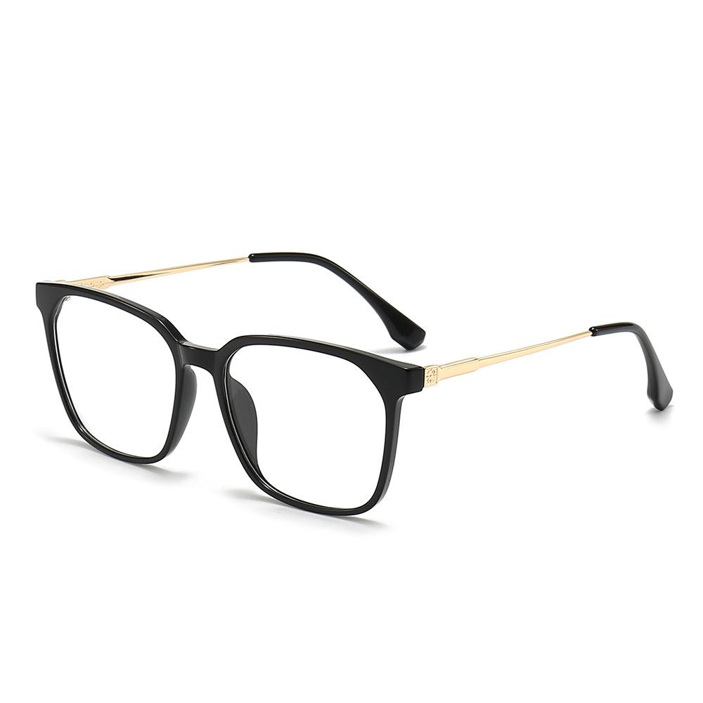 2024 Ready to Ship TR90 Computer Glasses Transparent Brown Cheap Anti Blue Light Glasses for Men TR90 computer glasses