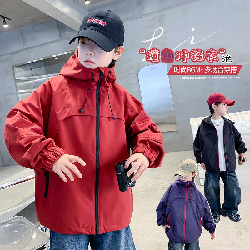 Boys' Outerwear Spring and Autumn 2025 New Item Children's Autumn Outfit Stormtrooper Jacket