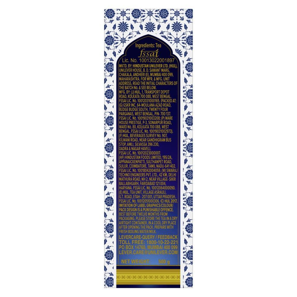 Taj Mahal Tea With Long Leaves 500 Gram Pack Of Black Tea Rich Flavorful Brew From India