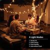 New Year Solar G40 Retro String Lights for Outdoor Camping & Holiday Decor
