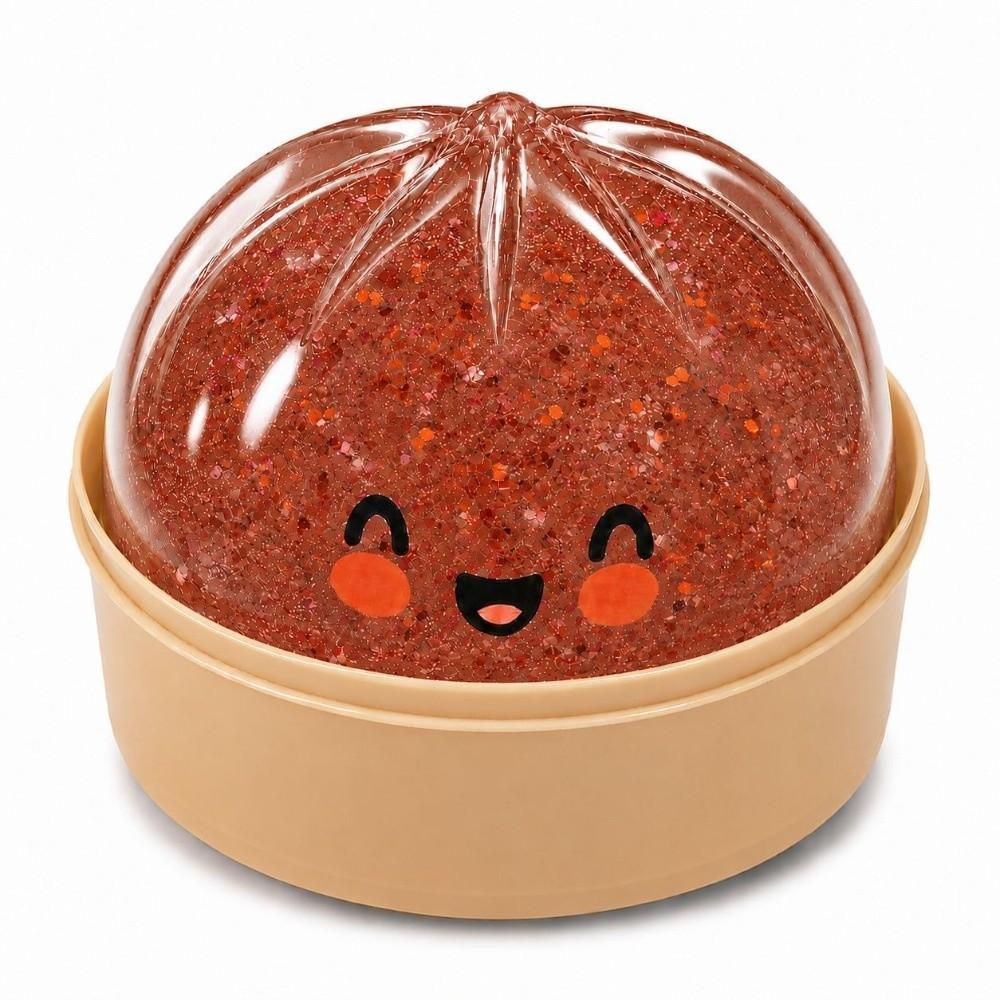 Soft Dumplings Squeeze Toy Glitter Anti-stress Squeeze For Stress Anxiety Relief