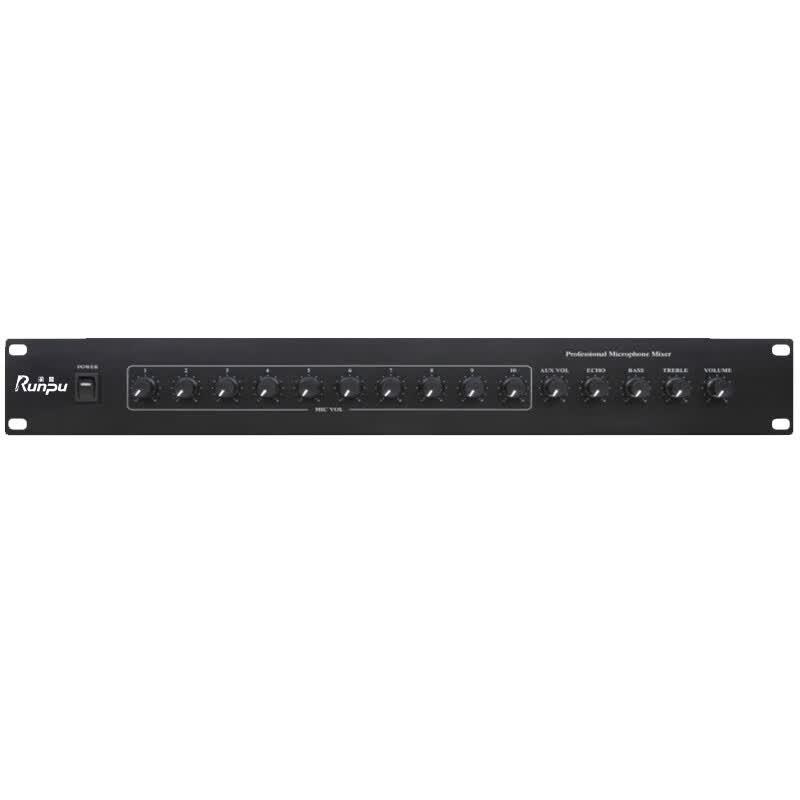 Runpu 10-Channel Phantom Power Microphone Hub (CN Version)