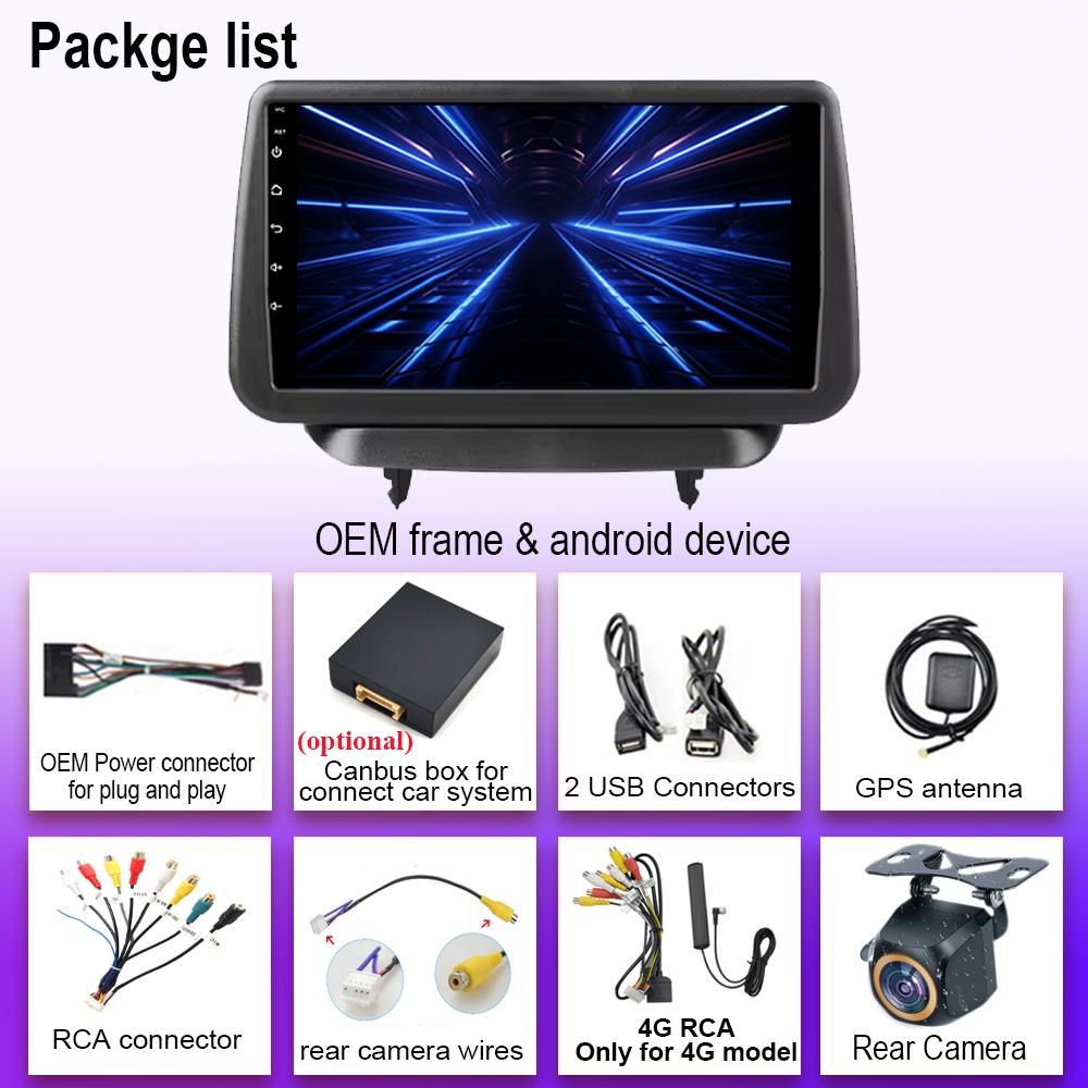 Android 14 For Mazda Mazda2 DJ 2019 - 2024 Stereo WIFI Navigation Multimedia GPS Screen Autoradio 4G Head Unit Carplay 2 Din DVD