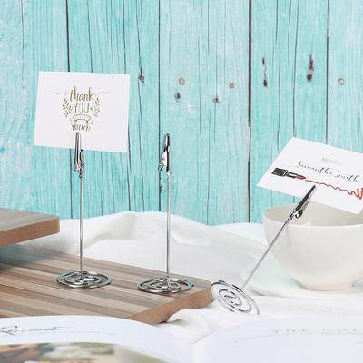 Clamp Desktop Decoration Wedding Supplies Photos Clips Place Card Table Numbers Holder Clamps Stand
