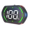 Car Hd-Up Display, GPS meter With MPH/   , Overspeed Alarm, Auto Brightness Adjustment, Plug and Play for All Vehicles