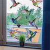 Stylishs Bird Decals for Glass Set of 2 Window Stickers for Safety Decors
