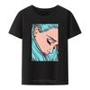 Sommer Mode Lässig Unisex Unisex T-Shirts Halsey Einfaches Grafikdesign Shirt Kleidung Schicke Oberteile Schwarz Weiß Lässig Streetwear