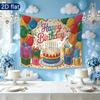 Butterfly Photo Backdrop 1pc - Party Supplies