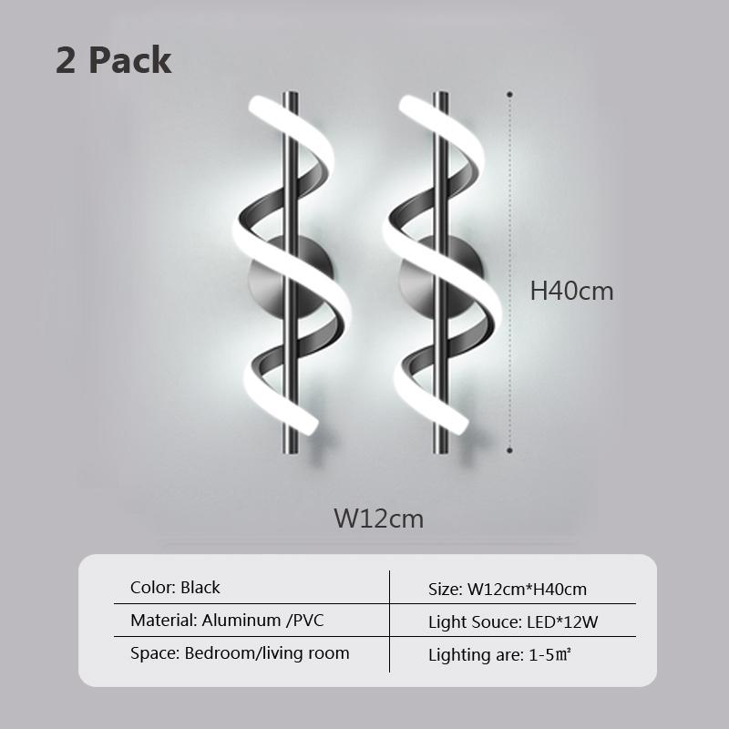 Lampă de perete modernă cu LED-uri pentru sufragerie, dormitor, noptiere, interioare, lumini decorative creative de perete, lumini decorative de perete