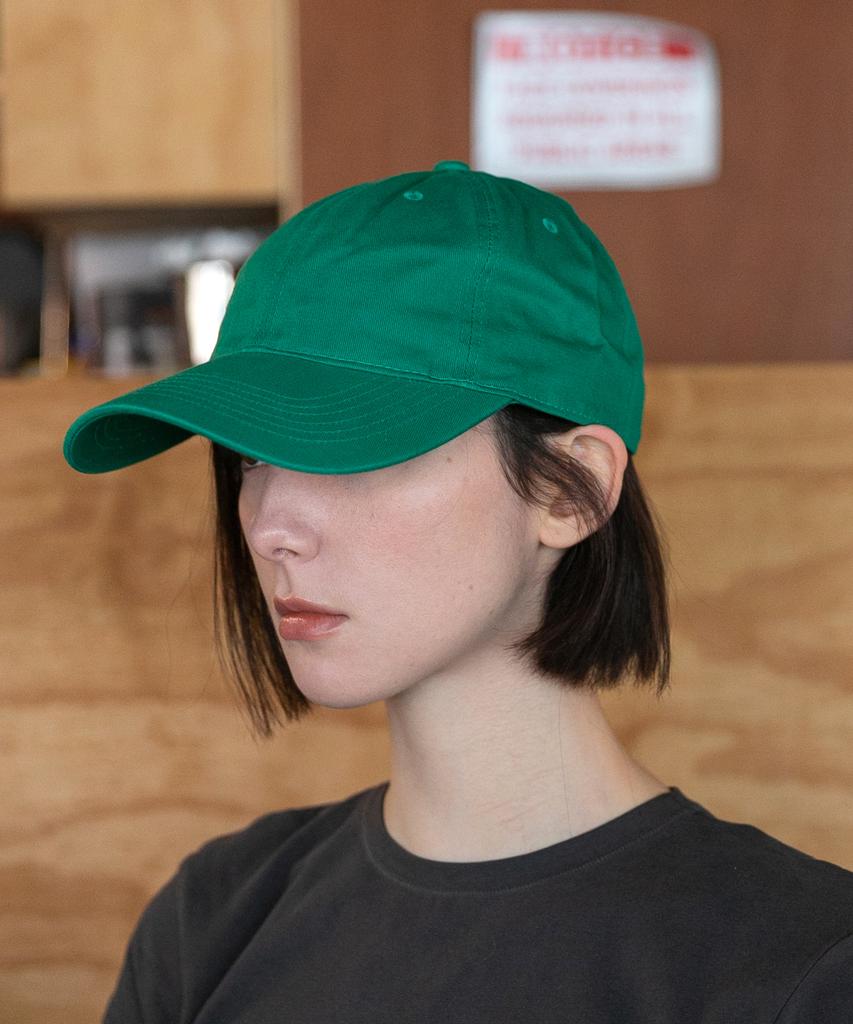 Chaebteo Casual Washing Ball Cap-Green