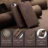 For iPhone 17e PU Leather Flip Wallet Case Magnetic Folio Cover Card Holder Credit Slots Kickstand TPU Shockproof Protective