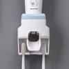 Toothpaste Toothbrush Dispenser Wallmounted Holder Effortless Bathroom Organizer