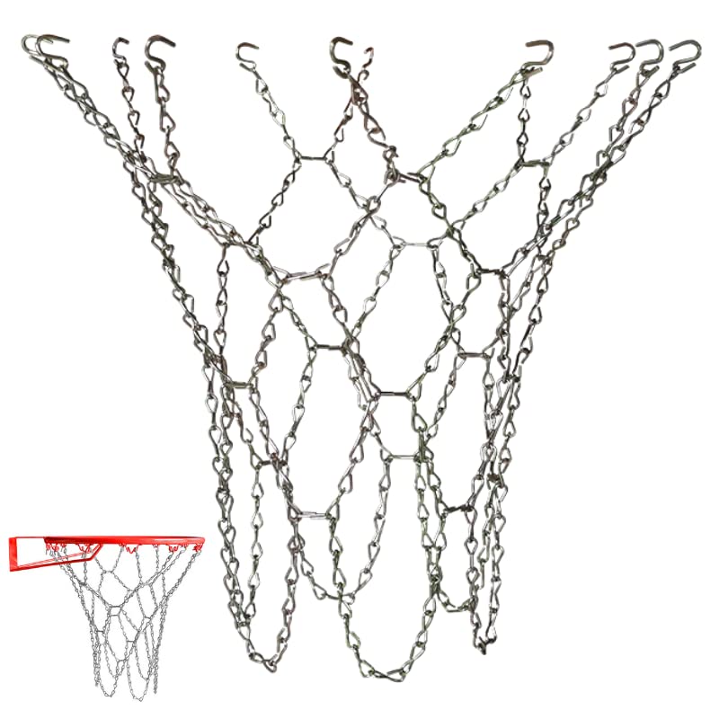 Quikaboo Basket Net Basketball Goal Basketball Goal Net Metal Basket