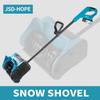 21V Cordless Snow Sweeper, Brushless Motor, Telescopic Handle, 12” Width