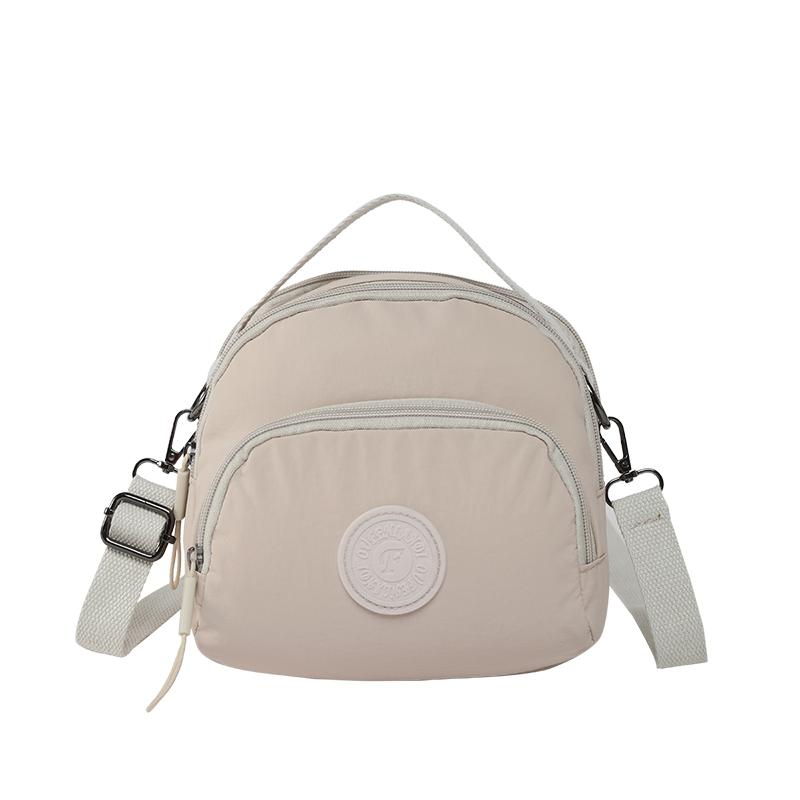 Fashion Simple Ladies Shoulder Bag Large Capacity Oxford Cloth Multi-Layer Crossbody Bag Durable Ladies Commuter Backpacks