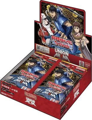 Bandai UNION ARENA Booster Pack Box – Kingdom Series (16 Packs)