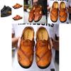 Men's Genuine Leather Sandals Soft Beach Shoes For Summer Comfort And Style