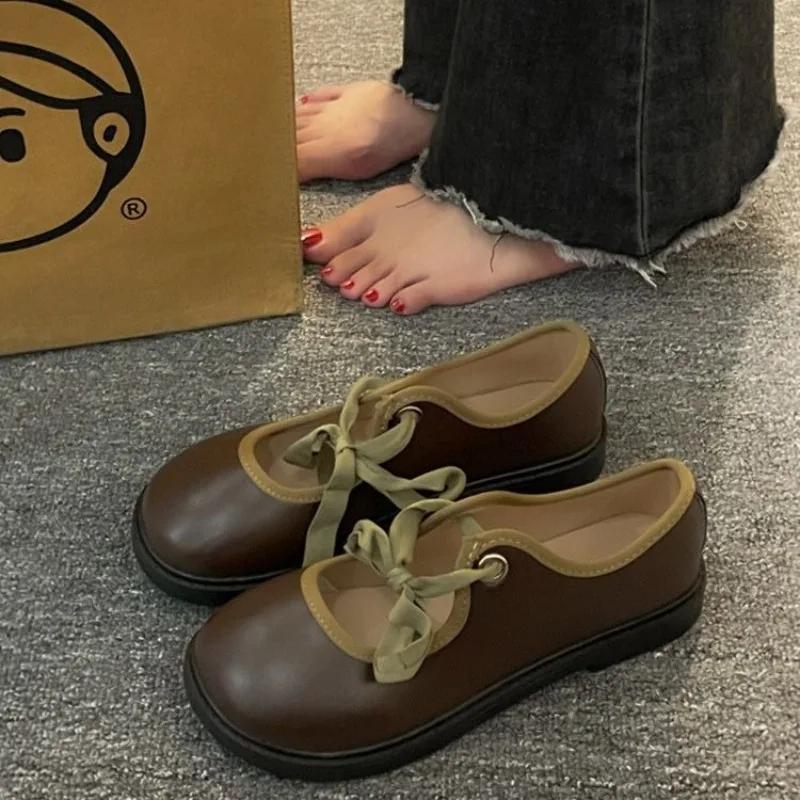 Low Heel Elegant Women's Shoes Square Heels Lastest Ladies Pumps Stylish Chic Point Social Hot Trendy On Promotion Slip