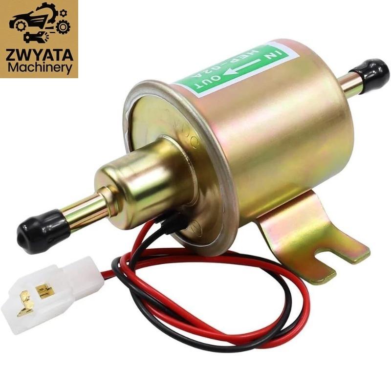 12V/24V Low Pressure Universal Electric Fuel Pump HEP-02A HEP02A for Car Carburetor Motorcycle ATV Modification Parts