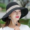 Washable Folding Hat for Summer Ladies, Sunshade Hat, Sun Hat, Large Eave Beach Cooling Hat, Basin Hat