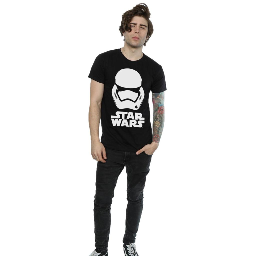 STAR WARS Mens Force Awakens Stormtrooper Helmet T-Shirt