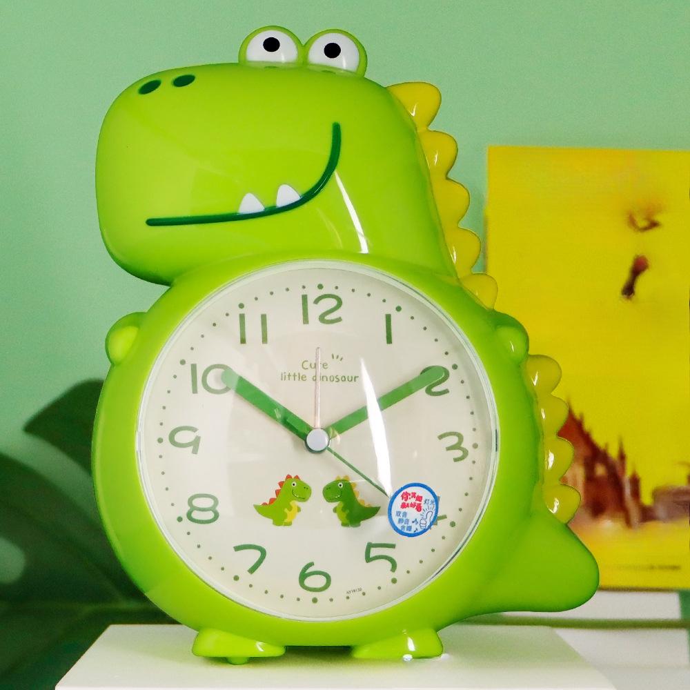 

Children s Little Dinosaur Alarm Clock Fashionable Can Speak Snoring Silent Students Use Bedside Alarm Clock Multifunction