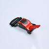 6 Gear Adjustment Bike Helmet Clip Black/Red Helmet Accessories  for Scooter Bicycle Accessories