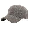 Korean Style Fashion Washed Vintage Cotton Baseball Cap for Women Outdoor Sun Protection Retro Versatile Baseball Cap for Men Trendy