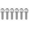 6Pcs Portable for M5x18   Alloy Mountain   Road Bike Stem Screw High Strength