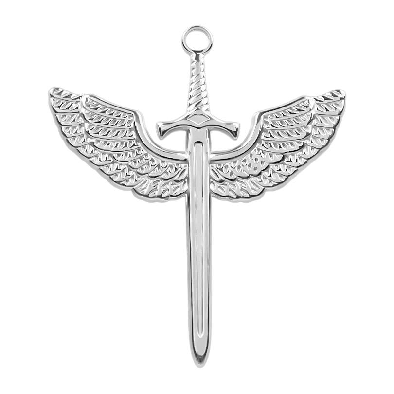 6pcs Mixed Stainless Steel Sword Charms For Jewelry Making/Materials To Make Bracelets Earrings Pendant Charm DIY Keychain Bulk