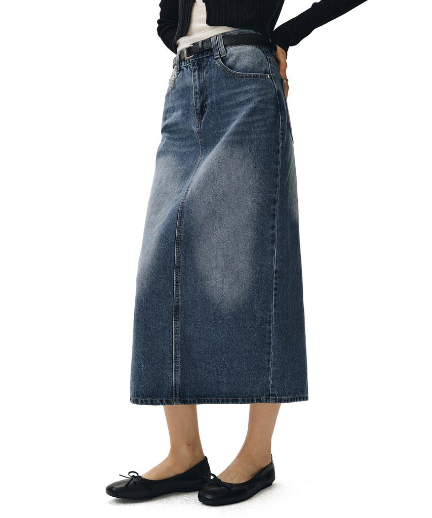 Deketeuumeon Signature Long Skirt Dcsk003Blueb