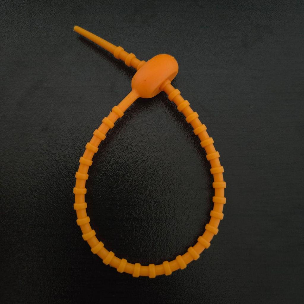 22CM Silicone Strap: Earphone Cable Organizer, Tadpole Tie, DIY Jewelry Accessory, Lanyard, Daily Essentials.