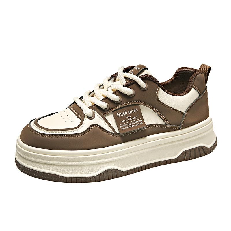 Little white shoes women's autumn and winter new versatile muffin thick baseplate shoes popular panda casual sports women's shoes