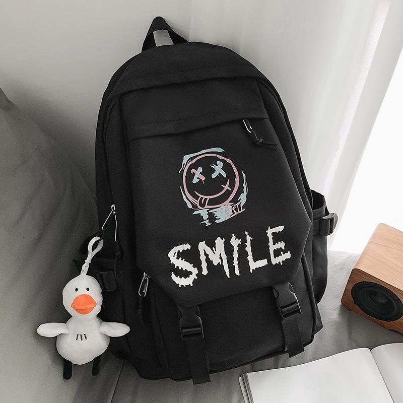 School Bag Children Elementary School Girls Boys High School College Students Printed Backpack