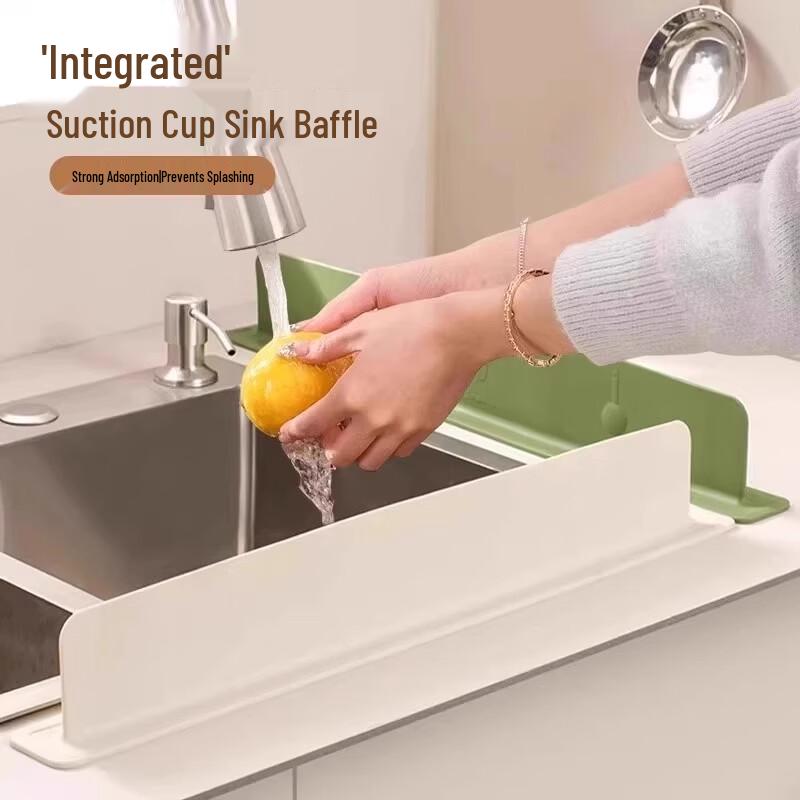 

Silicone Kitchen Sink Splash Guard