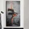 Elegante Figur Kunst Ballett Tänzerin Leinwand Malerei Moderne Wand Kunst Poster Drucke Wand Bilder für Wohnzimmer Home Cuadros Decor
