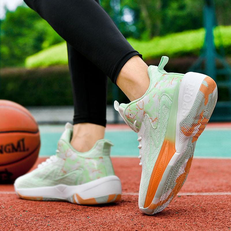 Men's sneakers basketball shoes four season breathable outdoor Racing running shoes soft-sole non-slip casual speed sports shoes