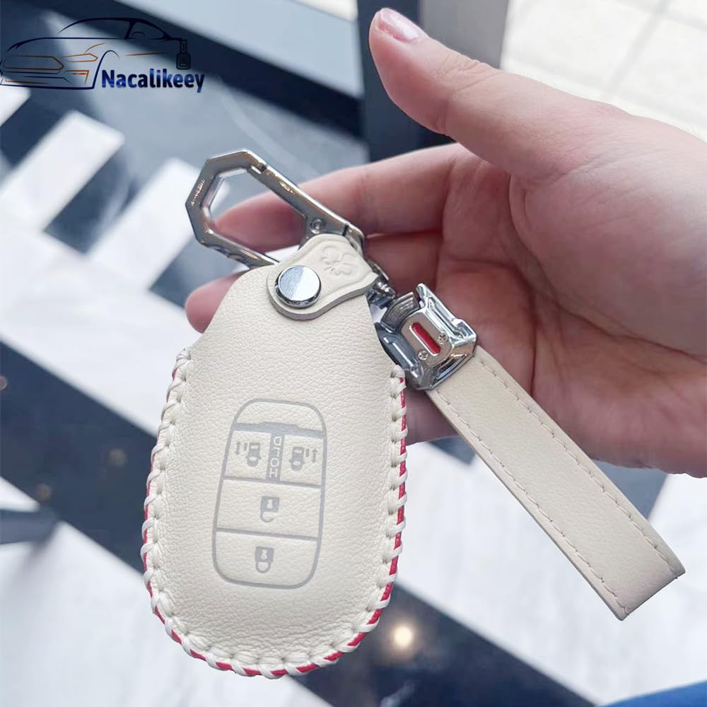 [Nacalikeey] Key Case Compatible N-BOX Custom JF5 JF6 Leather Nbox New Step Wagon Key