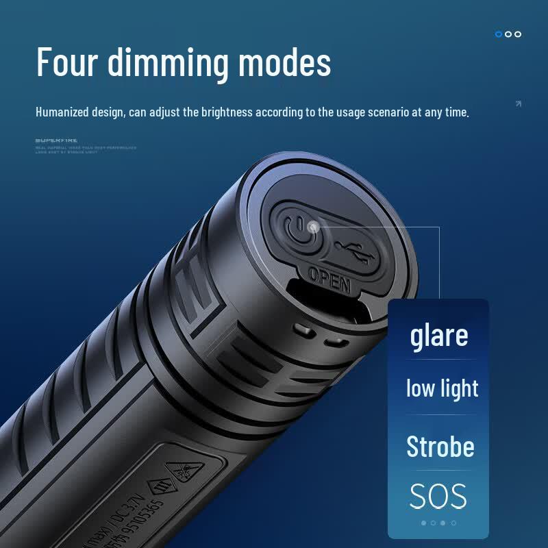SupFire S33-AX Portable Rechargeable LED Flashlight