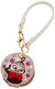 Fieldwork Moomin Pocket Watch with Bag Little My Design and Magnifying Charm, Glass, MOM008-5, Women's