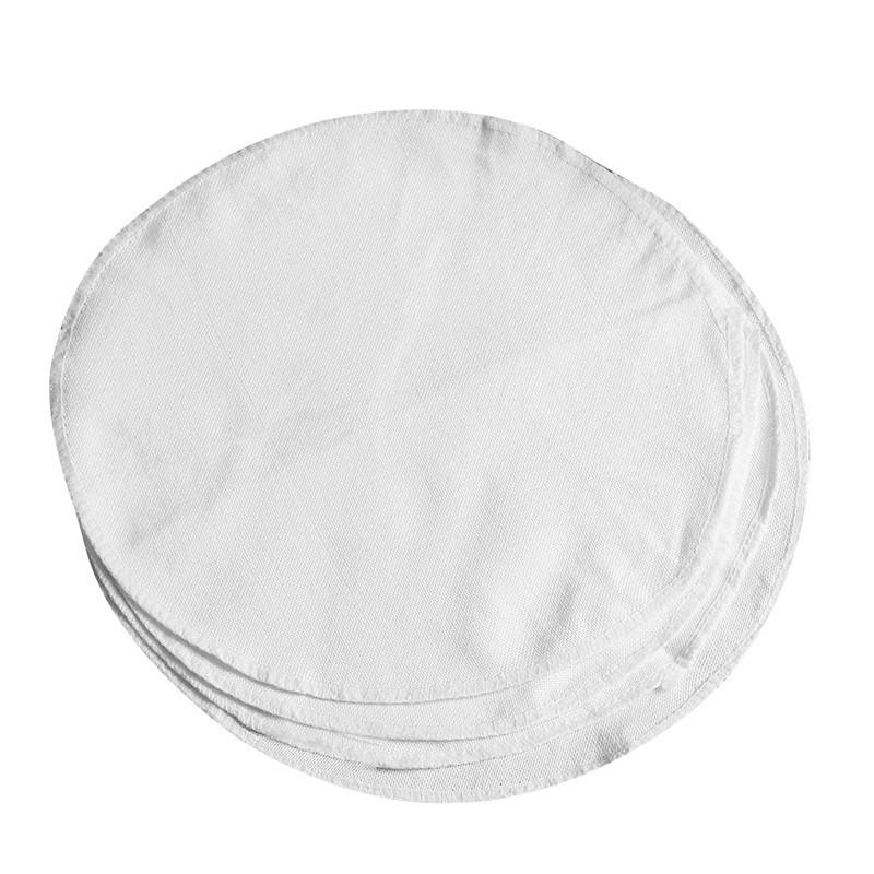 Rundes Antihaft-Dampftuch aus reiner Baumwollgaze für Brötchen, Reis, Mantou & Baozi.