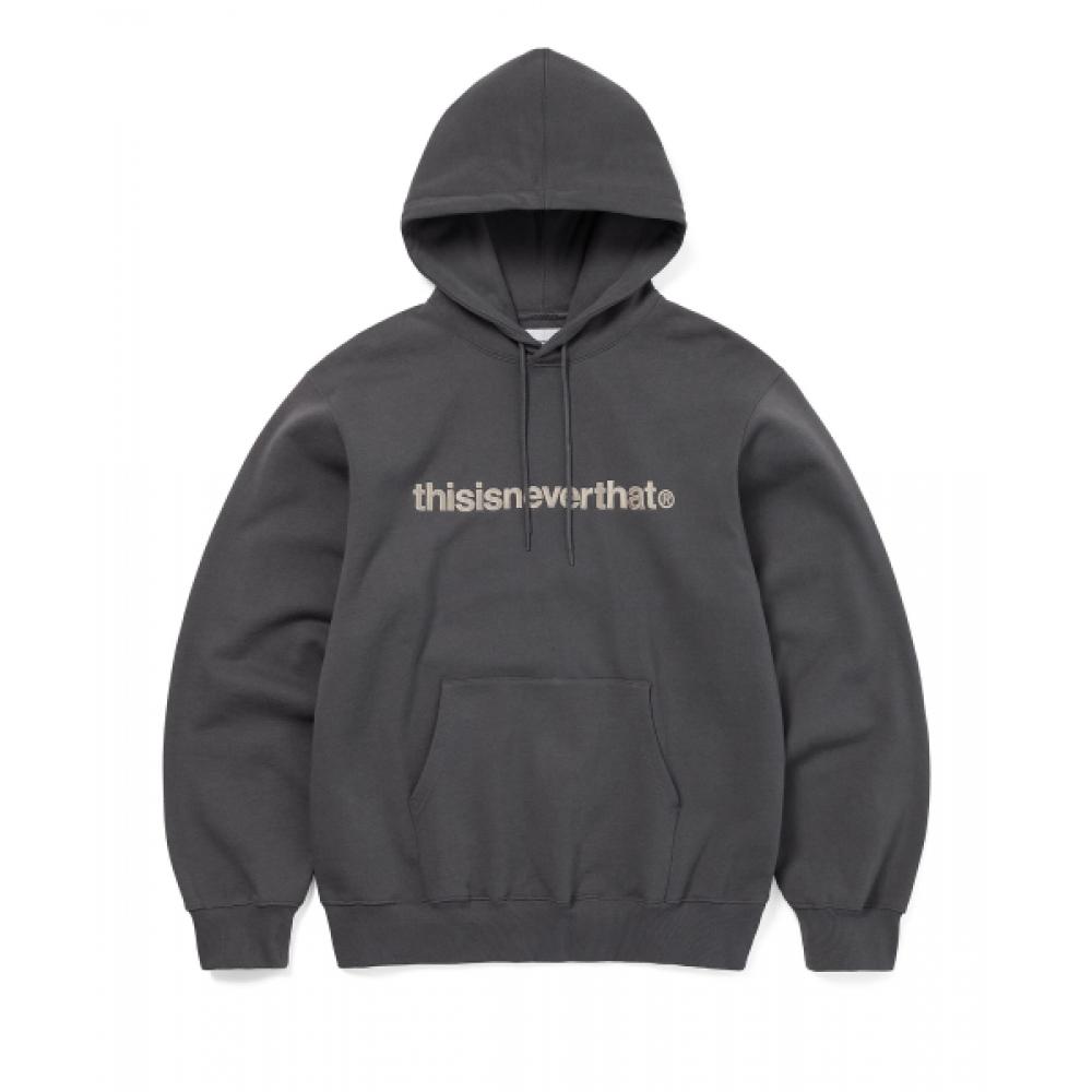 ThisisneverThaT Худи с логотипом T Темно-серый S
