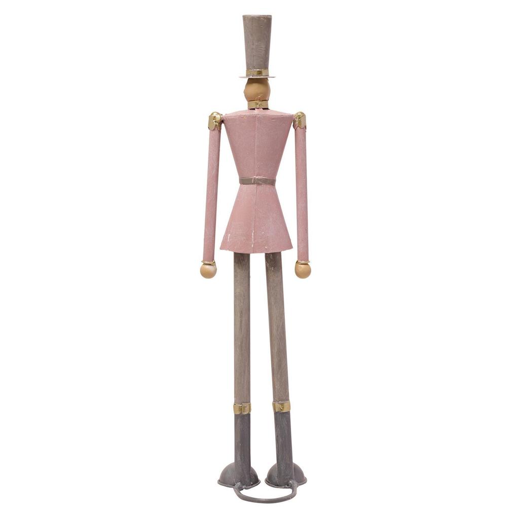 Blush Metal Nutcracker - Small