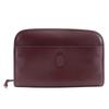 CARTIER Must Line Clutch bag Business Bag Bordeaux Calfskin unisex Used