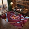 West Ham United Football Print Crystal Velvet Rug, Comfortable Water Absorbent Non Slip Indoor Floor Carpet