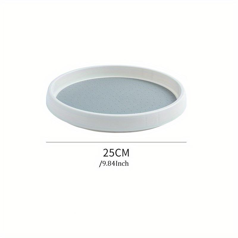 Kitchen Cabinet Fridge Storage Pantry Countertop Lazy Turntable Organizer - Space Saving Rotating Shelf for Home
