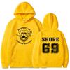Abbigliamento Donna Shoresy69 Sudbury Blueberry Bulldogs Felpa Streetwear Pullover con Cappuccio Manica Lunga Invernale Morbida Felpa con Cappuccio Grafica