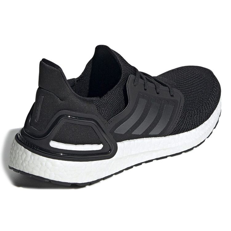 adidas UltraBoost 20 Core Black Unisex Sneakers Night-Metallic White EF1043