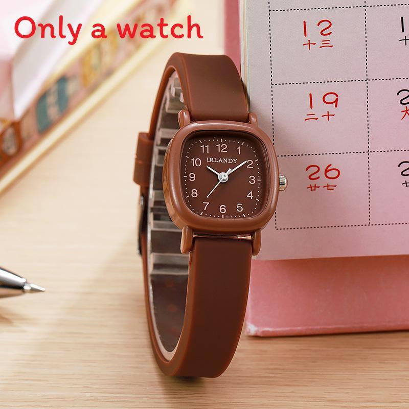 Minimalist Digital Quartz Watch For Women With Analog And Digital Display Casual Fashion Wristwatch