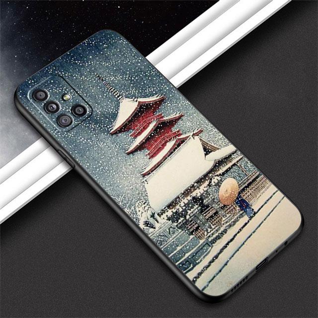 Japan Landscape Temple Phone Case For iPhone Samsung Galaxy Redmi Xiaomi Oppo OnePlus Note S A 7 8 9 10 11 12 13 14 20 21 22 23 53 54 Pro Max Ultra